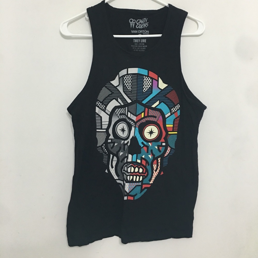 Van Orton “They Live” Tank by Cavity Colors NWOT